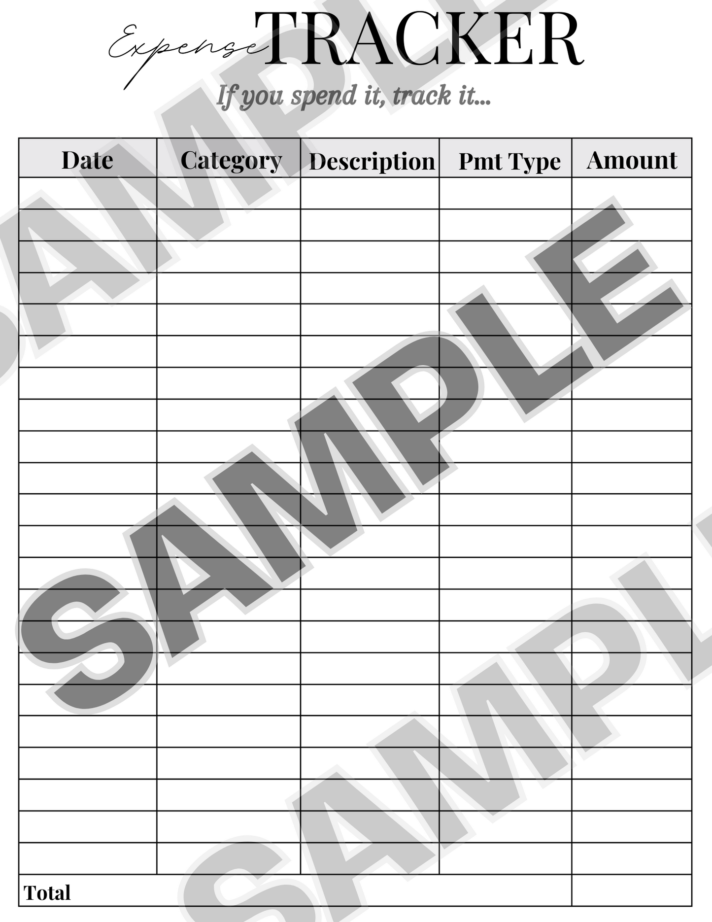 Budget Bundle -  (Digital Download)