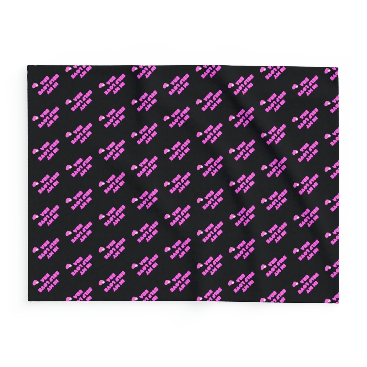 Self love fleece blanket