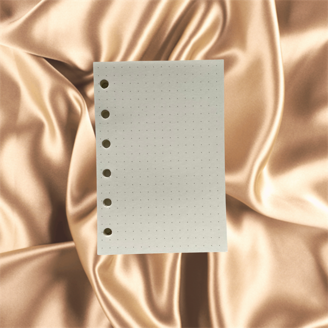 A7 Dotted Paper Inserts (55pcs)