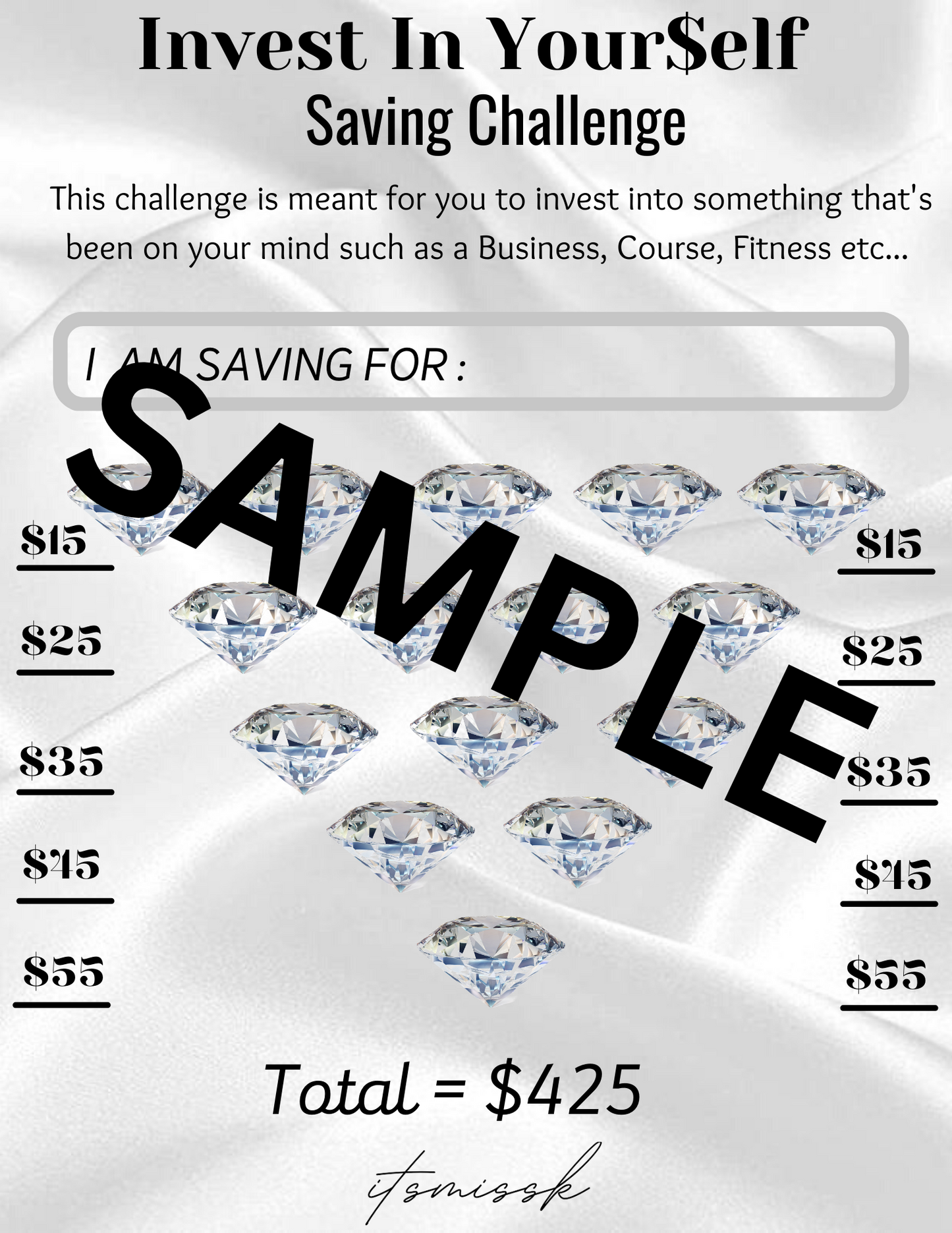 2024 Saving Challenge Book - (Physical Coil Bounded Book)