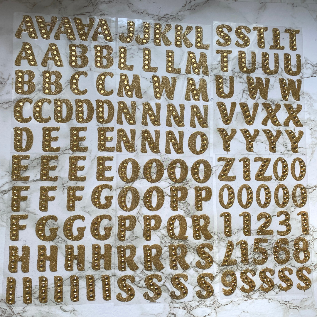 GLITTER STICKERS