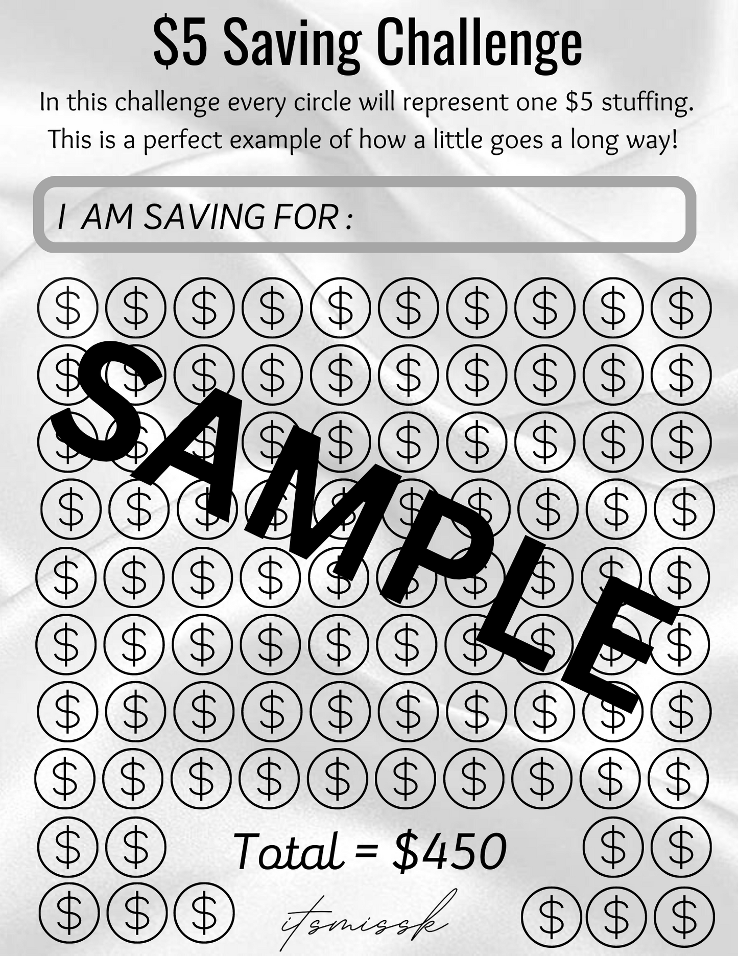 2024 Saving Challenge Book - (Physical Coil Bounded Book)