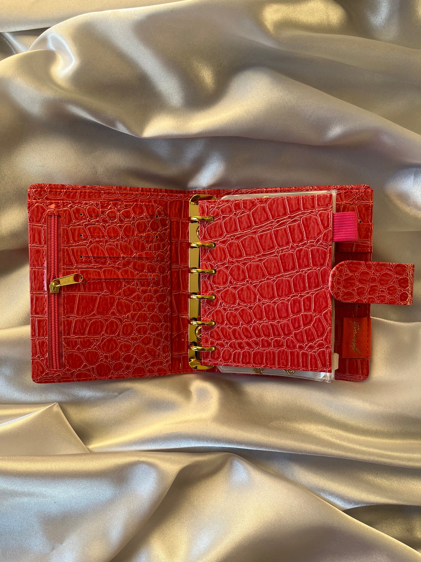 CROC A7 BINDER - Pink