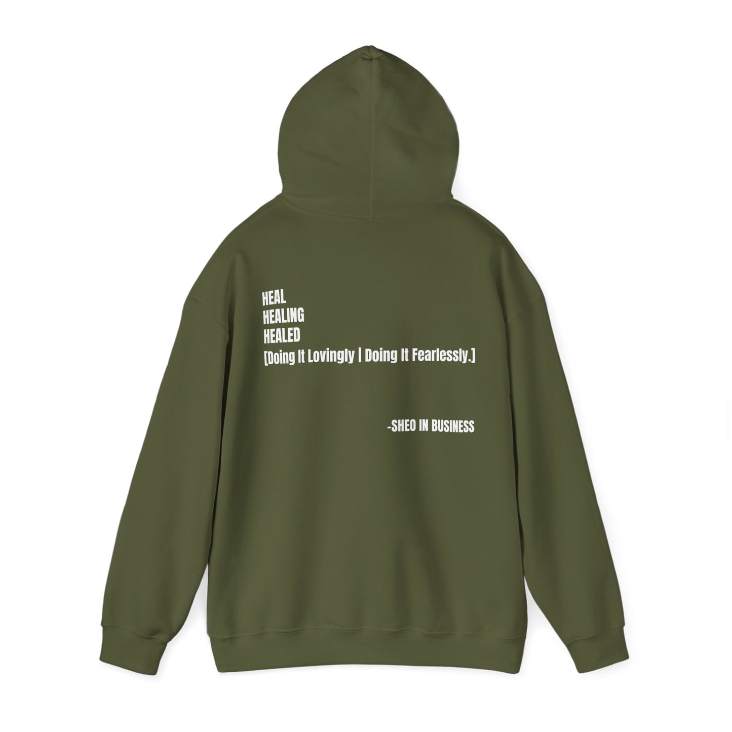 Unisex Hooded Sweatshirt - HEALED