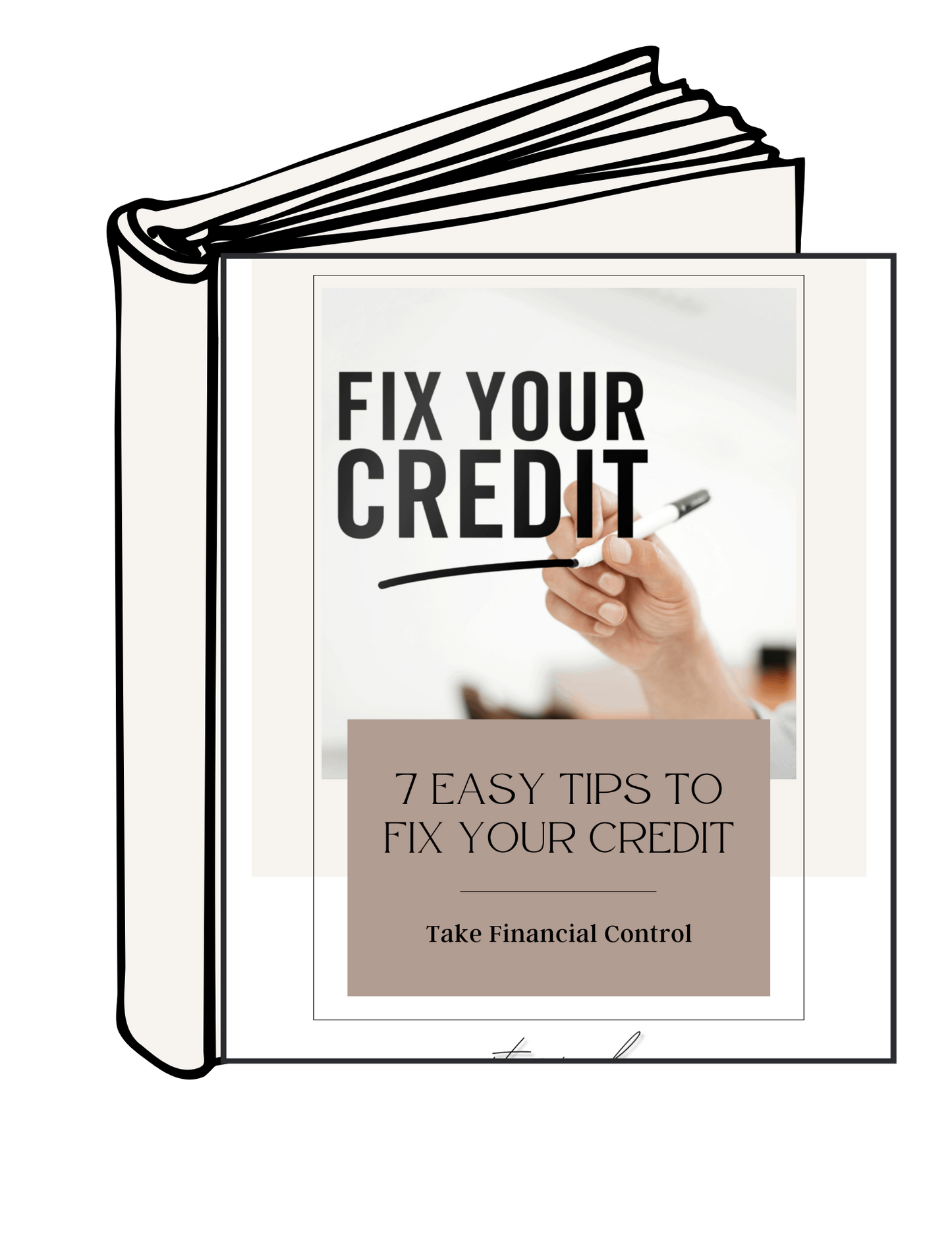 CREDIT REPAIR WORKBOOK - (DIGITAL DOWNLOAD)