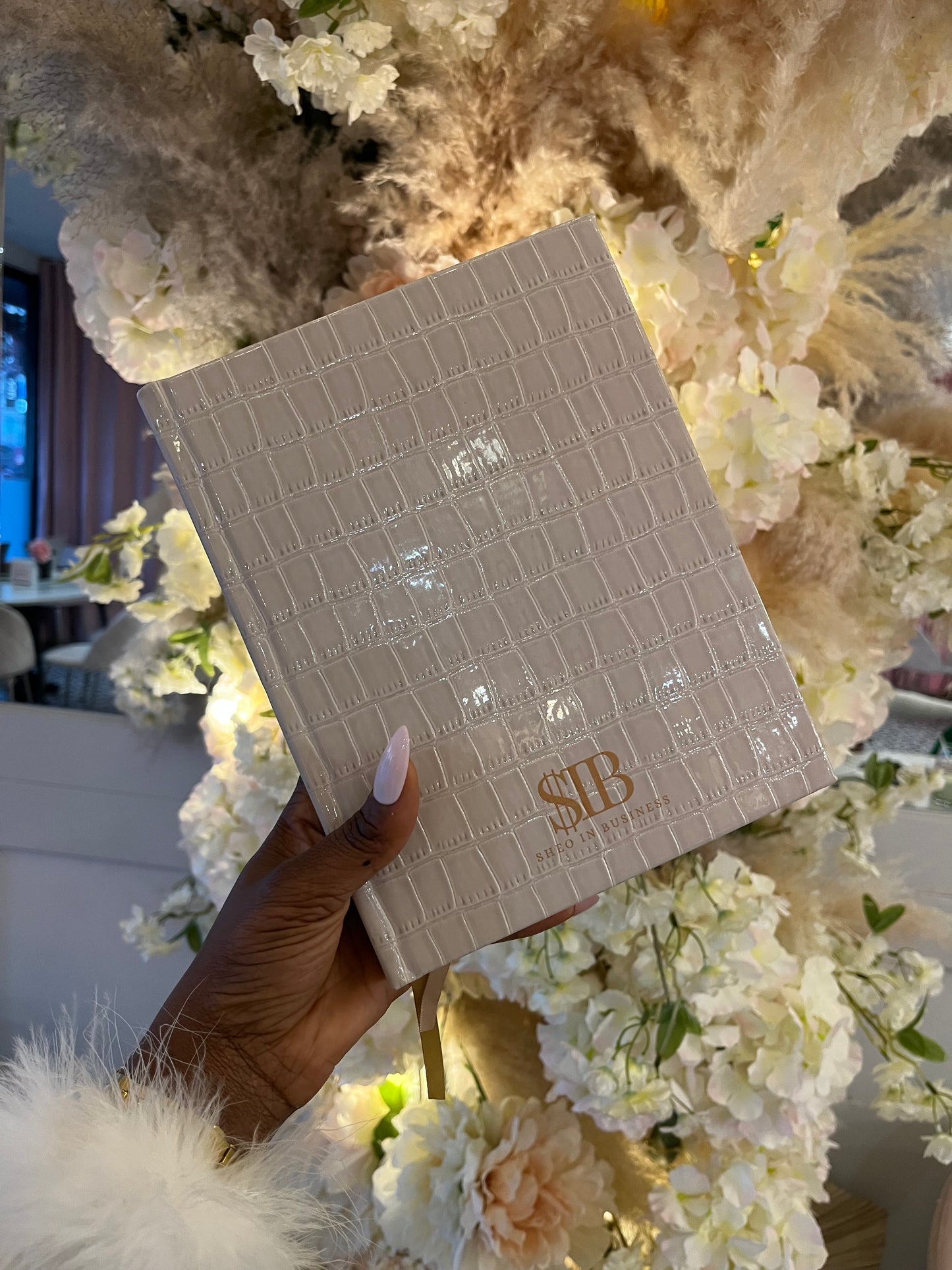 Productivity and Business Planner - White Stone