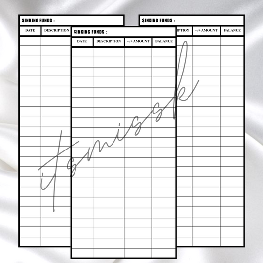 CASH ENVELOPE TRACKER (INSTANT DOWNLOAD)